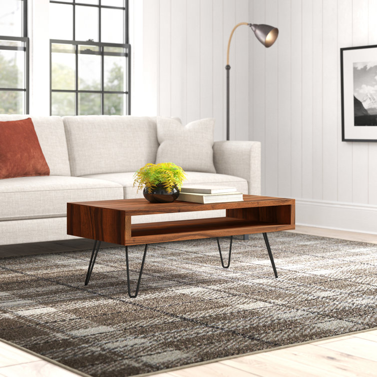 Mercury Row Anegam solid wood coffee table & Reviews Wayfair.co.uk